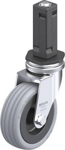 Blickle Lenkrolle LRA-VPA 75G-EV03 in Schwarz und Grau mit 75 mm Rad-Durchmesser und 60 kg Tragfähigkeit - Bild 1