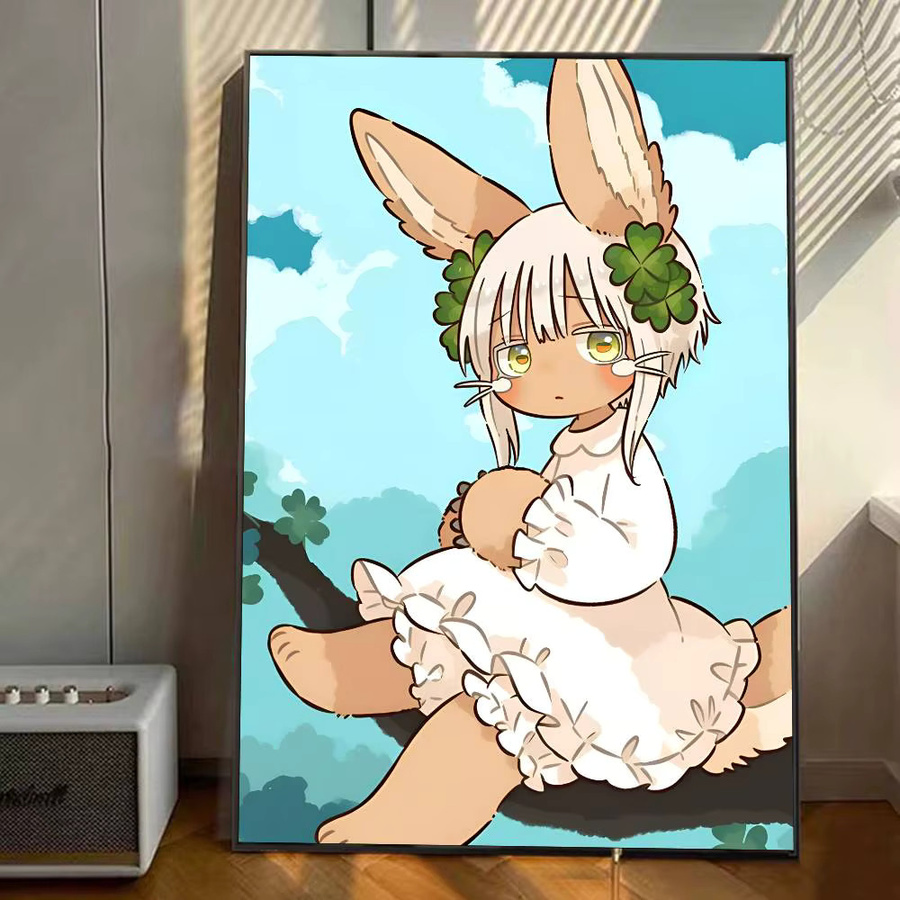 Made in Abyss Nanachi Manga Poster Vintage Wandkunst Dekoration in Mehrfarbig - Bild 5