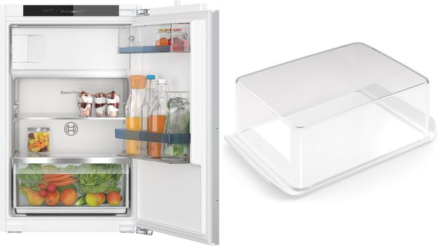 Bosch Einbau-Kühlschrank mit Gefrierfach in Weiß (KIL22VFE0 + KSZGGM00) - Bild 1