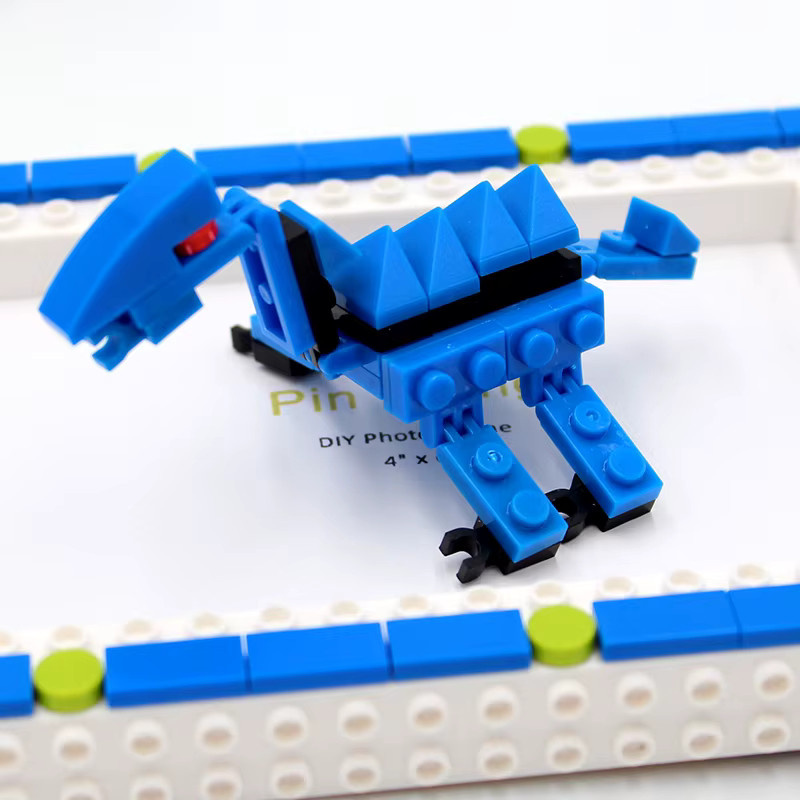 Pinliving DIY Drache Fotorahmen aus Plastik für den Tisch, 15,24 cm - Bild 2