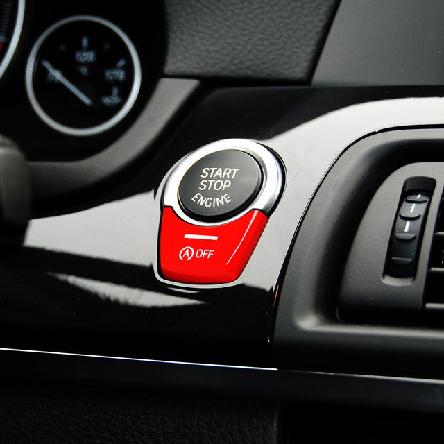 Auto Start Stop A Off Taste Ersatz für BMW 1 2 3 4 5 6 7 Serie F20 F22 F30 F34 F36 M3 M4 F10 F07 F06 F12 F01 F02 von angelguoguo - Bild 1