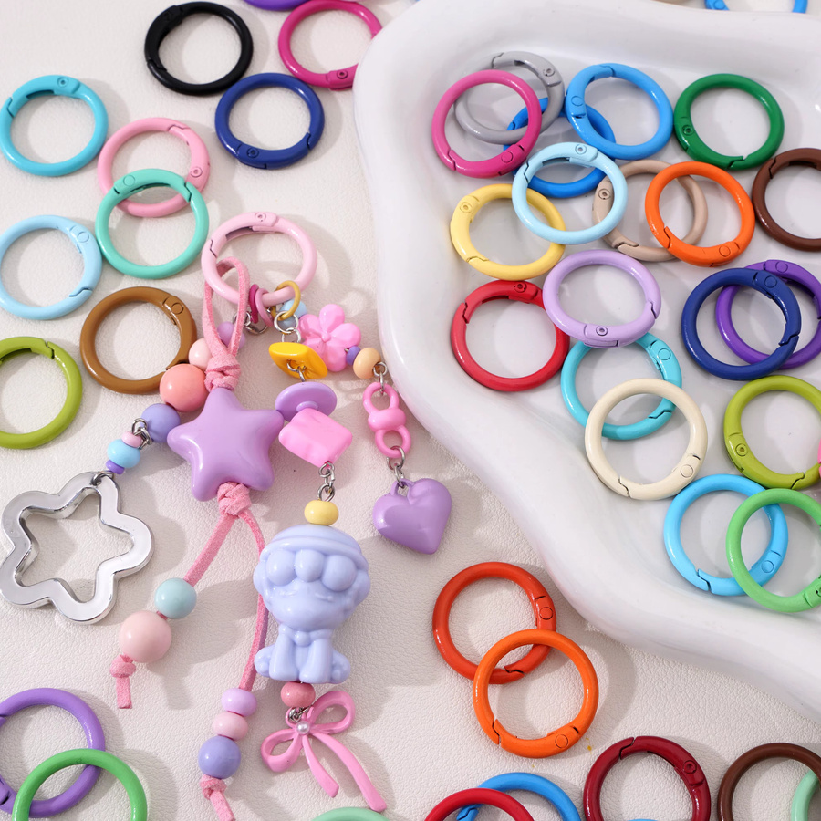 Beadia Schlüsselanhänger Legierung, Bunt, Unisex - Bild 2