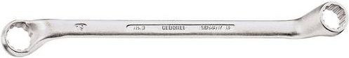 Gedore Doppelringschlüssel 2 10x13 mm, gekröpft, 12-kant, UD-Profil, silber - Bild 1