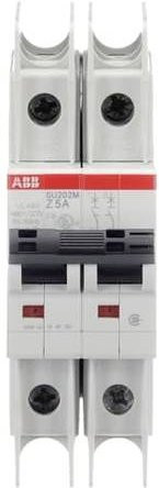 ABB SU202M-Z5 Leitungsschutzschalter 5A 440V grau - Bild 1