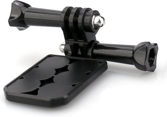 BMUUPY Magnetischer Halterungsständer in Schwarz, kompatibel mit Insta360 X5 X4 und GoPro Hero 13 12, Magnet-Lenkhalterung für Action-Kameras - Bild 1