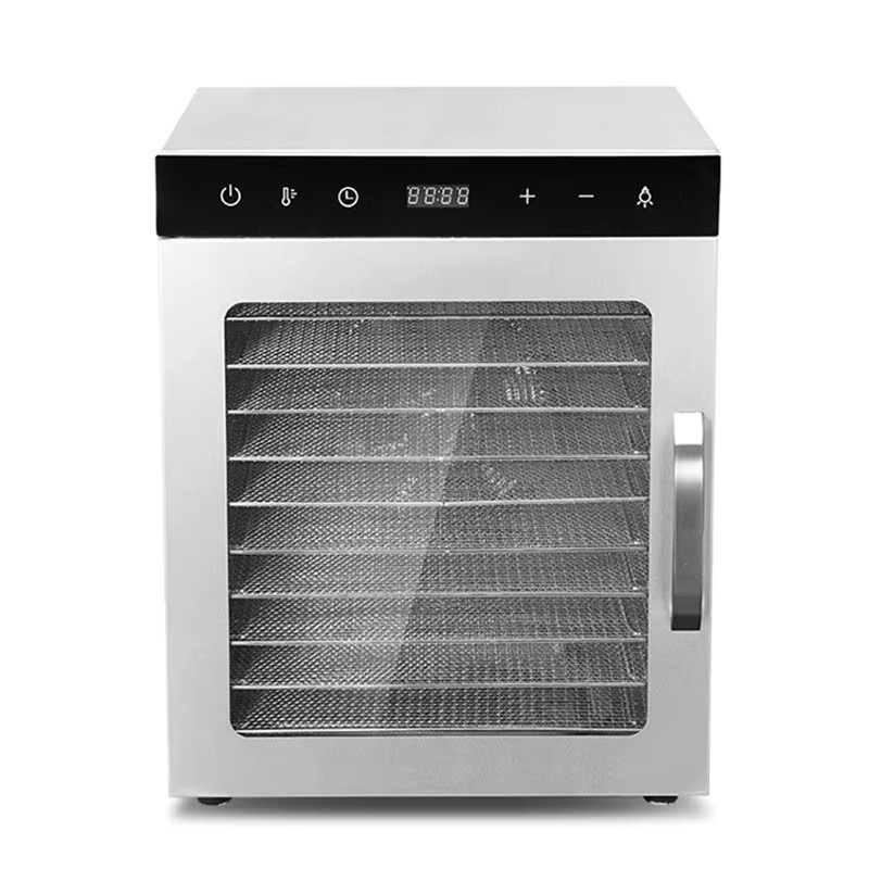 Pink Bunny Lebensmittel-Dehydrator aus Edelstahl mit 10 Ebenen und digitalem Touch-Display in Silber und Grau - Bild 6