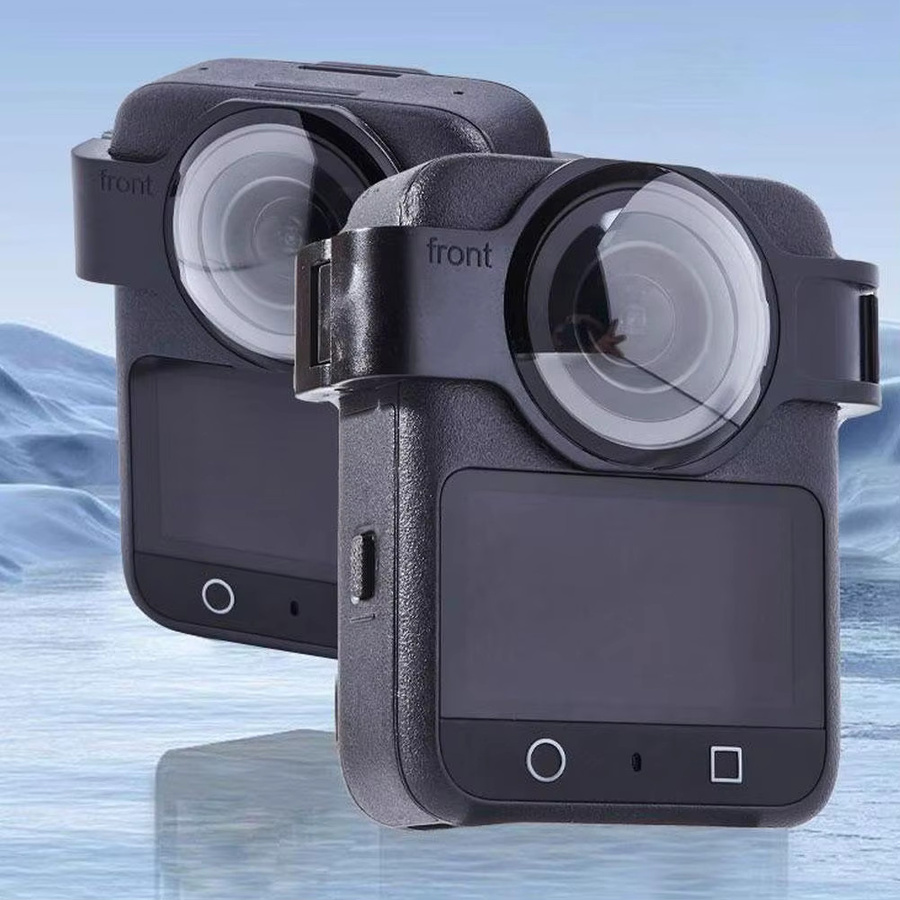DJI Osmo 360 Snap-on Objektivschutz aus Glas mit Antireflexbeschichtung in Schwarz - Bild 6
