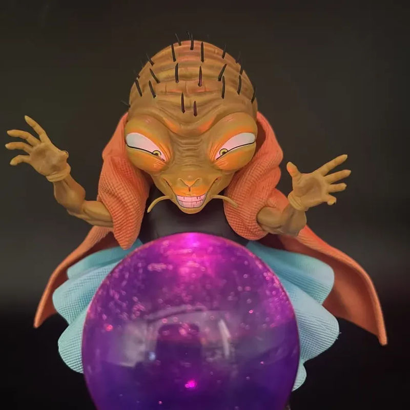 Bandai Dragon Ball Babidi Zauberer Actionfigur aus PVC mit leuchtender Kugel, mehrfarbig, Höhe: 16 cm - Bild 4
