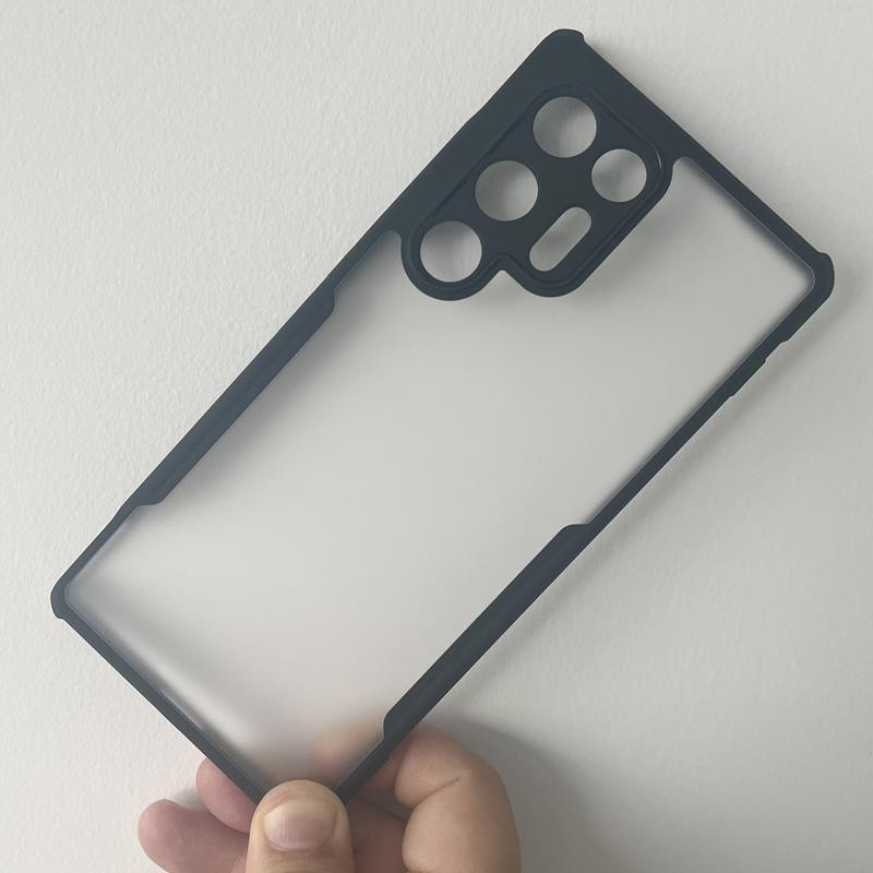 Xundd Stoßfeste Handyhülle mit Laser Muster für ZTE Nubia Red Magic 11 Air in Schwarz und Transparent - Bild 4