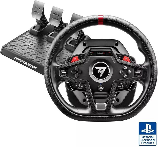 Thrustmaster T248R Racing Wheel für PlayStation und PC, Schwarz - Bild 1