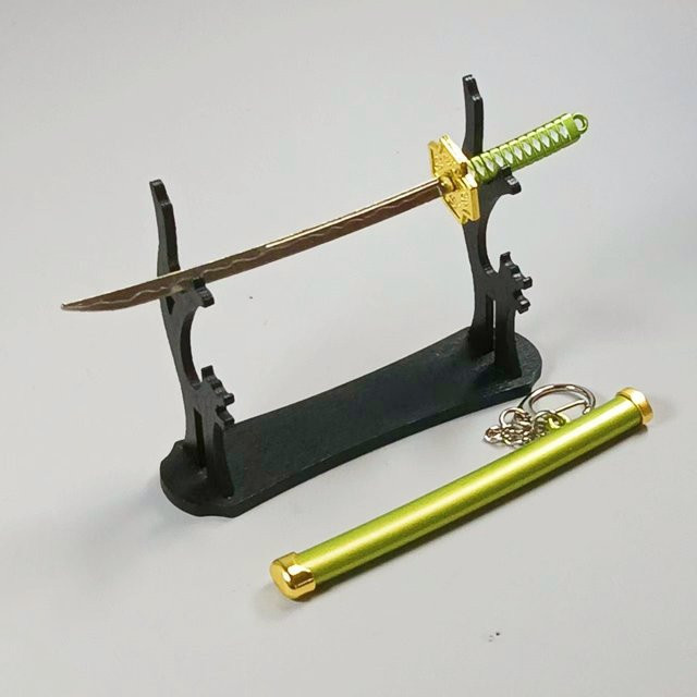 Bandai One Piece Roronoa Zoro Metall Katana Schwert, Ninja Schwert, Cosplay Zubehör - Bild 1