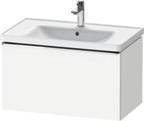Duravit Waschtischunterschrank D-Neo wandhängend in Weiß glänzend B: 78,4 cm, T: 45,2 cm, H: 44,0 cm - Bild 1