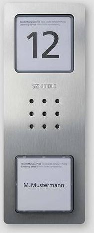 Siedle Audio-Intercom Gegensprechanlage in Silber - Bild 1