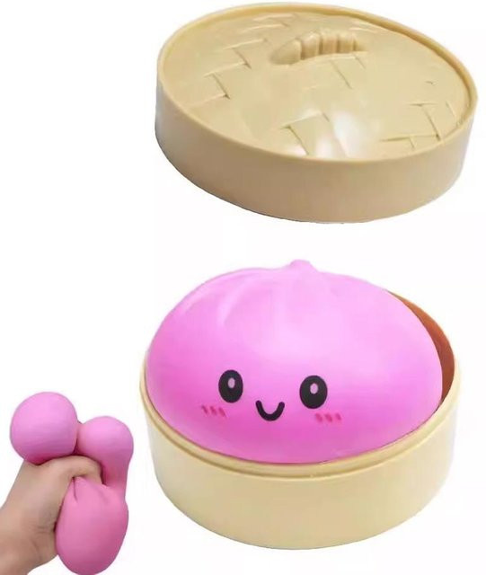 BC Pet Supplies Bunte Knödel Stressbälle, Fidget Sensorische Knödel Quetschies mit Dampfgarer Knete - Bild 1