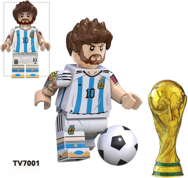 ZMM TOYS Fußballfiguren Bausteine TV6501, ab 7 Jahren - Bild 1
