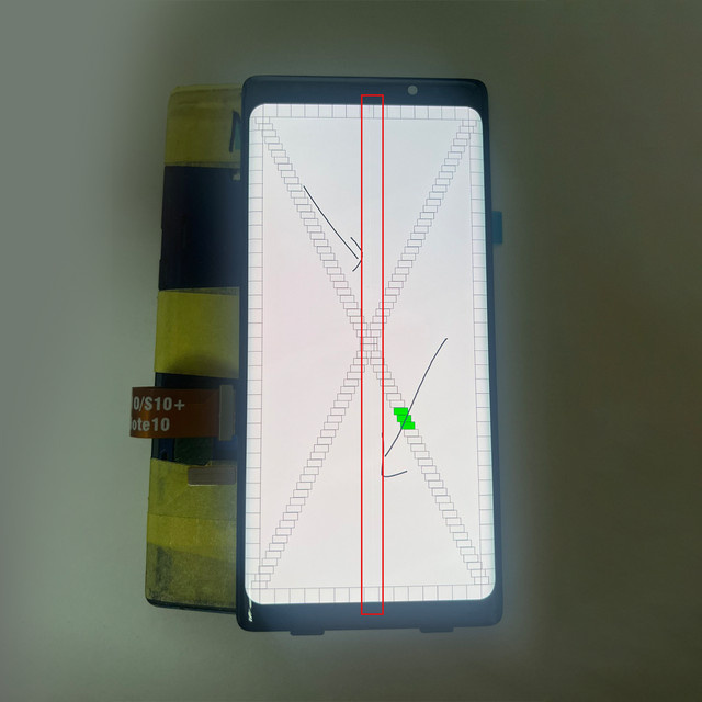 Samsung Note 9 Super AMOLED LCD Touchscreen Display ohne Rahmen in Schwarz (AAA+ mit Defekten) - Bild 1