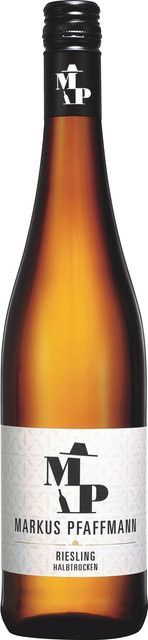 Pfaffmann Riesling Weißwein, 2024, Pfalz, halbtrocken, 0,75 l - Bild 1