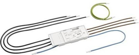 Hager KU76S50 BKE-I Universalverteiler für PV-Überschuss, 5-polig, 16 qmm, inklusive 1 Spannungsabgang-Anschlussmodul, Höhe: 1050 mm - Bild 1
