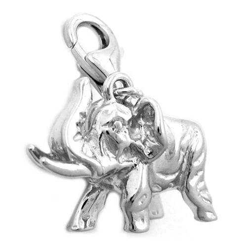 SIGO Charm Elefant, 925 Silber, Unisex - Bild 1