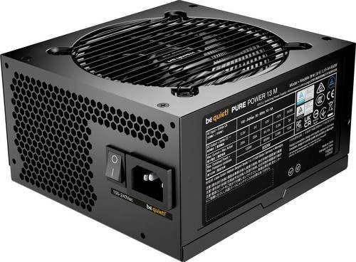be quiet! Pure Power 13 M 650W PC-Netzteil, ATX 3.1, 80 Plus Gold, Schwarz - Bild 1