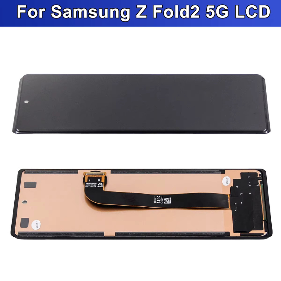 Sinmaytai LCD-Display Touchpanel Digitizer Montage für Samsung Galaxy Z Fold2 5G F9160 F916B in Schwarz - Bild 2