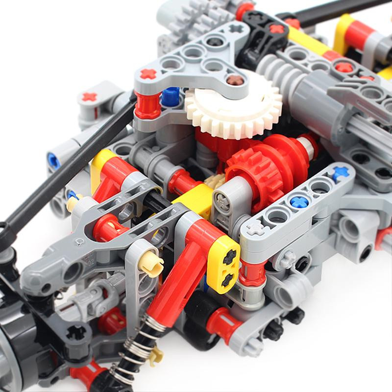 Yiran toy Konstruktionsbausteine Technische Steine 278-teiliges Set - Bild 2