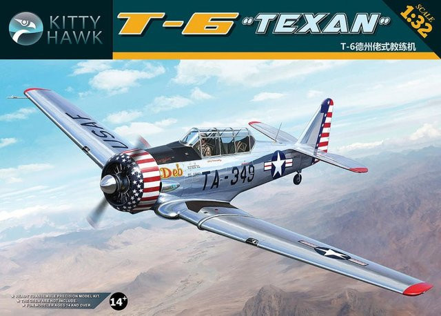 Kitty Hawk T-6 Texan Harvard II, Fahrzeug, 1:32, ab 14 Jahre - Bild 1
