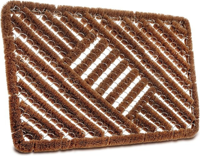 NYVI Fußmatte Grid in Natur, rutschfest und wetterfest für Innen und Außen, B/T: 75 x 45 cm - Bild 1