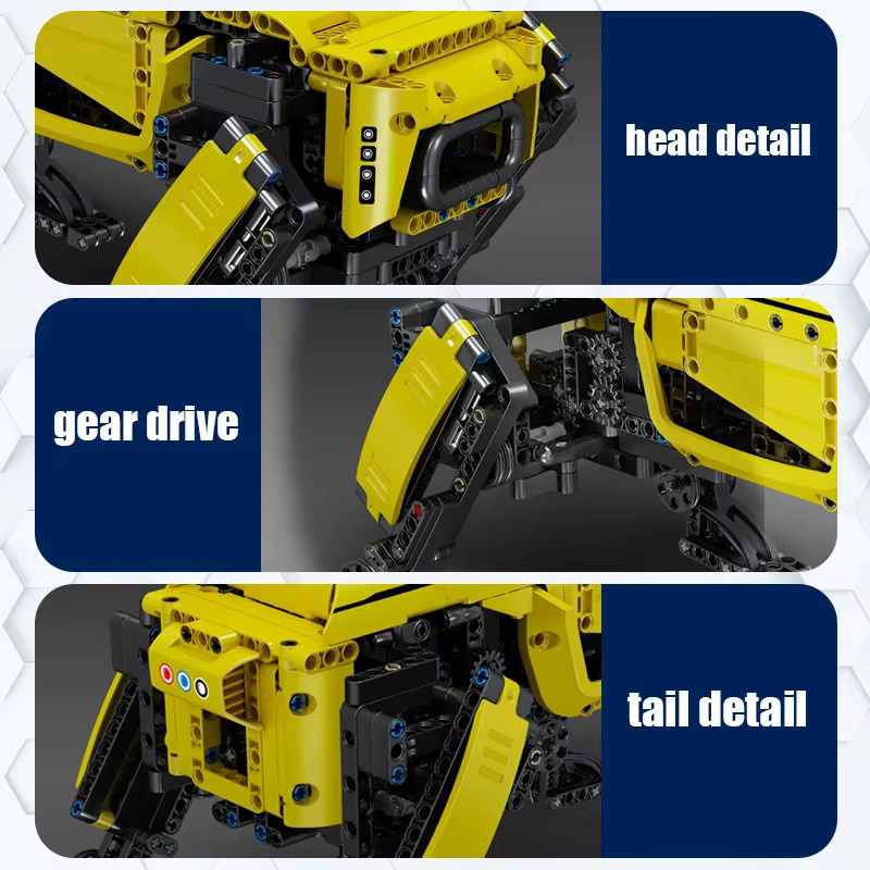 MOULD KING Boston Dynamics Big Dog AlphaDog, Roboter, Bausteine - Bild 5