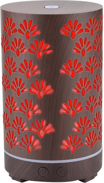 OutsideWorld Ultraschall Luftbefeuchter und Aroma Diffusor mit Nachtlicht in Rot - Bild 1