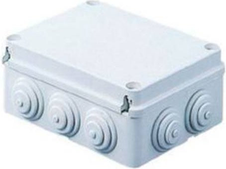Gewiss GW44004 Abzweigkasten in Weiß, B/T/H: 100 x 100 x 50 mm - Bild 1