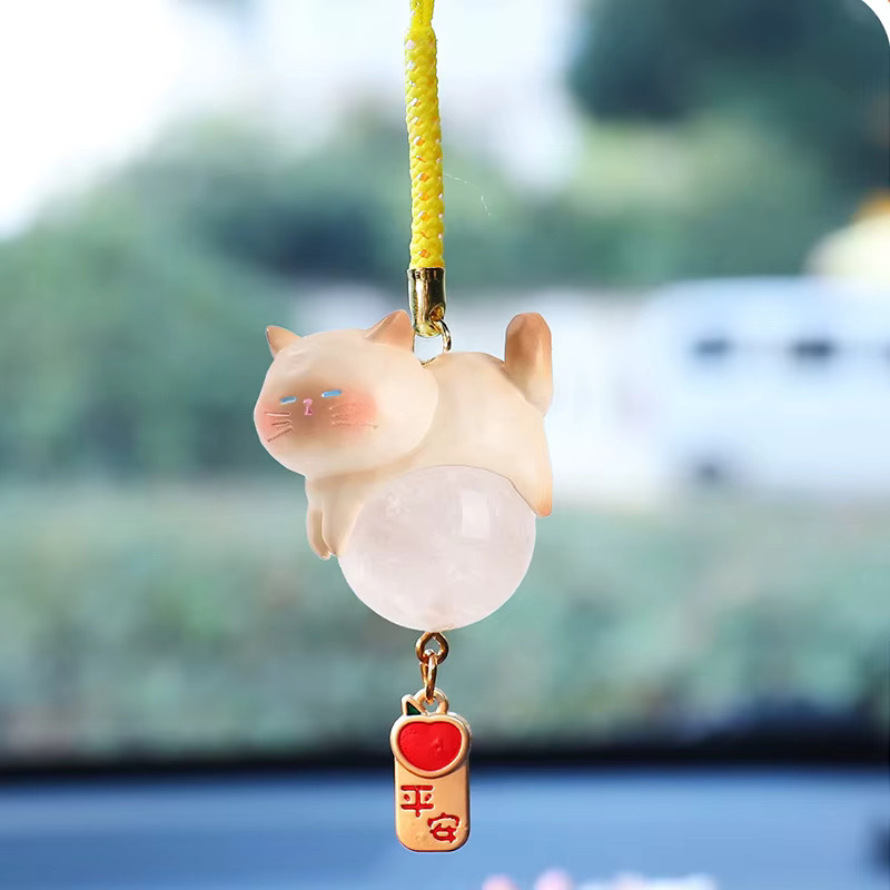 RTBXF Kristall-Anhänger Süße Katze Blindbox als hängende Dekoration in Bunt / Mehrfarbig - Bild 2