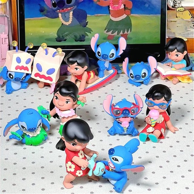 TOPTOY Stitch Happy Daily Series, Lilo&Stitch Anime-Figuren, Blind Box - Bild 1