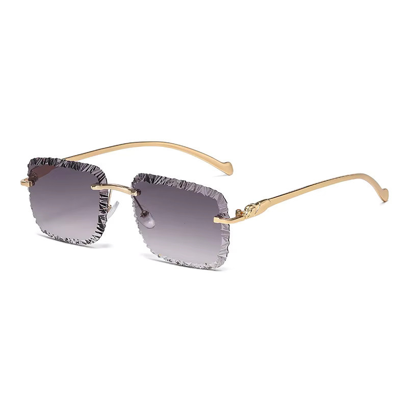 GM LUMIAS Sonnenbrille, randlos, square, Metall, Unisex, multicolour - Bild 2