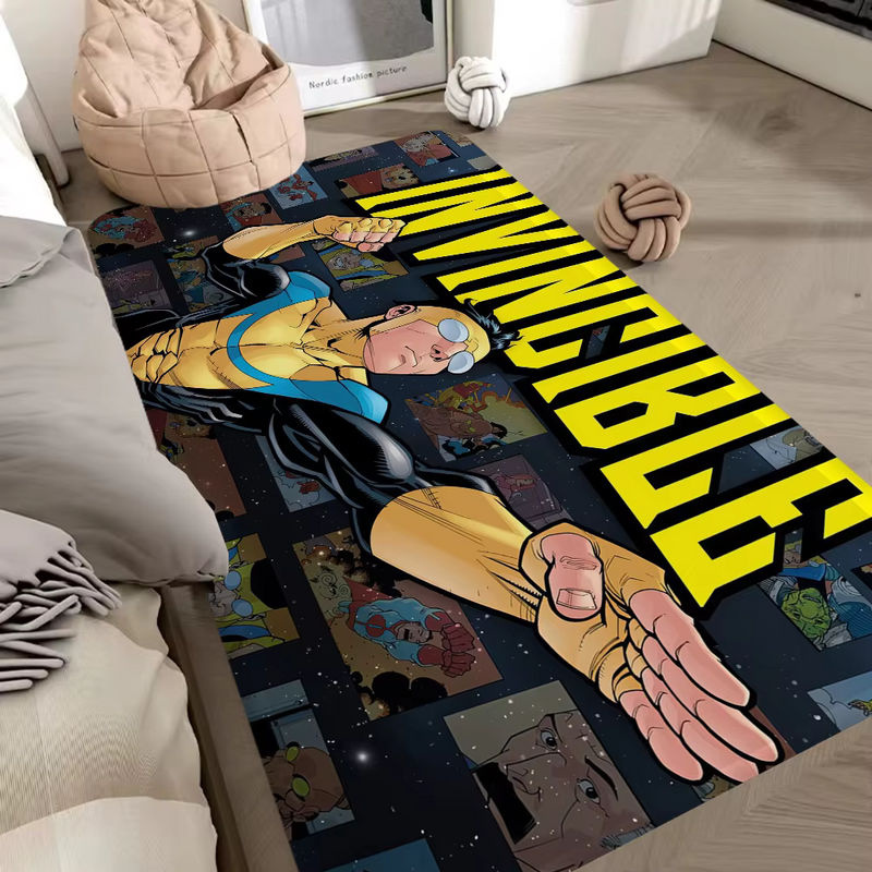I-Invincible Rutschfeste Bodenmatte mit Kinder-Motiv in Mehrfarbig für Kinderzimmer, Schlafzimmer, Wohnzimmer oder Balkon - Bild 6