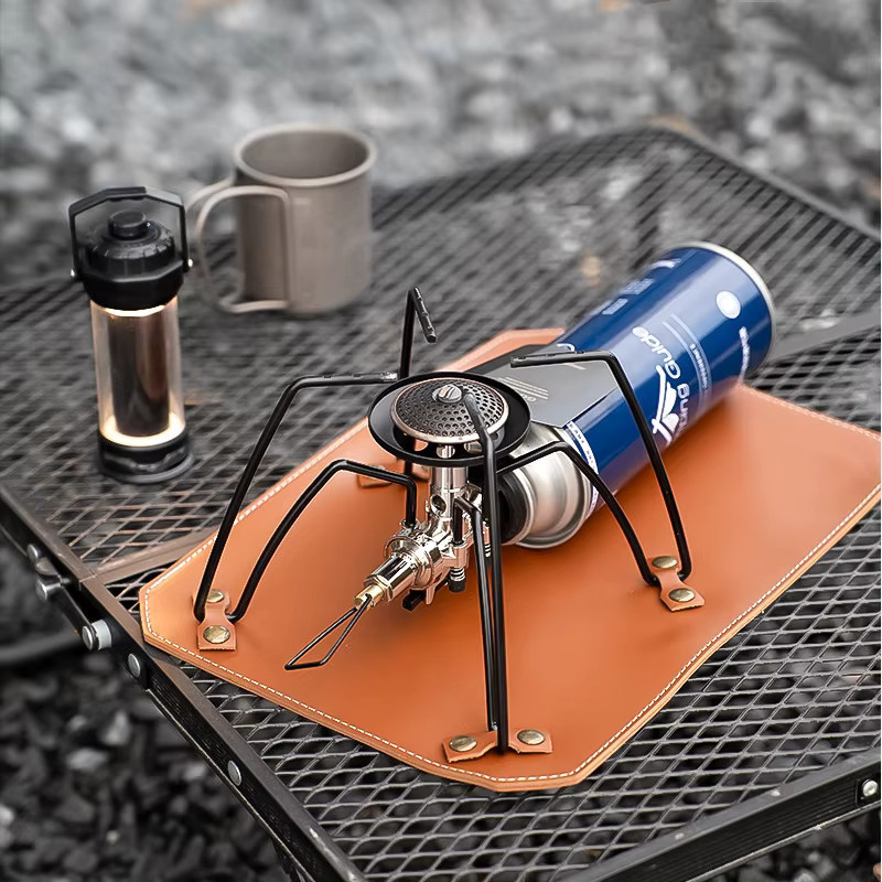 MOUNTAINHIKER Spider Gasherd Klappkarte für Camping und Grill in Schwarz - Bild 3