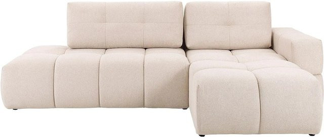 Trimaldi Schlafsofa in L-Form mit Stoffbezug, Beige, Breite: 294 cm - Bild 1