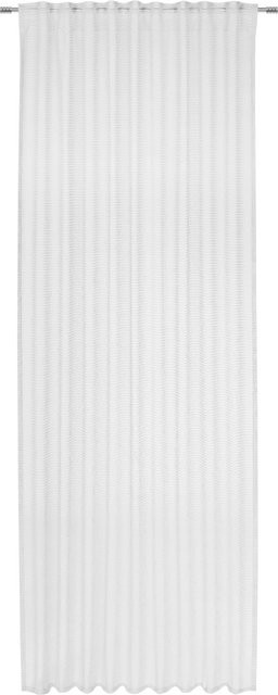 Premium Living Fertigvorhang Luka in Weiß, halbtransparent, B/H: 135 x 245 cm - Bild 1