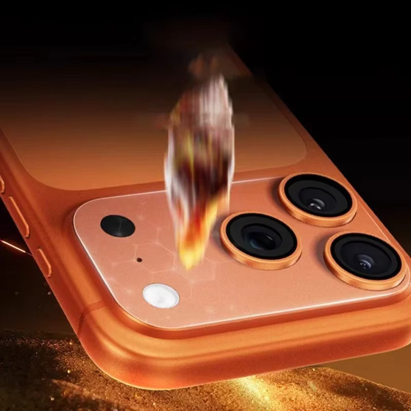 2er-Set Objektiv-Schutzfolien für iPhone 17 Pro Max, 17 Pro und 17 Air, Matte Oberfläche, Transparent, Kratzschutz für die Rückkamera - Bild 4