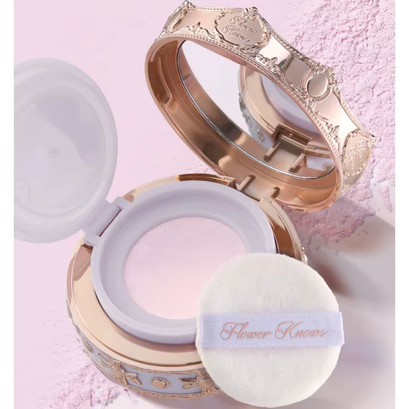 Flower Knows Knight Unicorn Collection Loose Setting Powder, Transparent, Matt - Bild 2