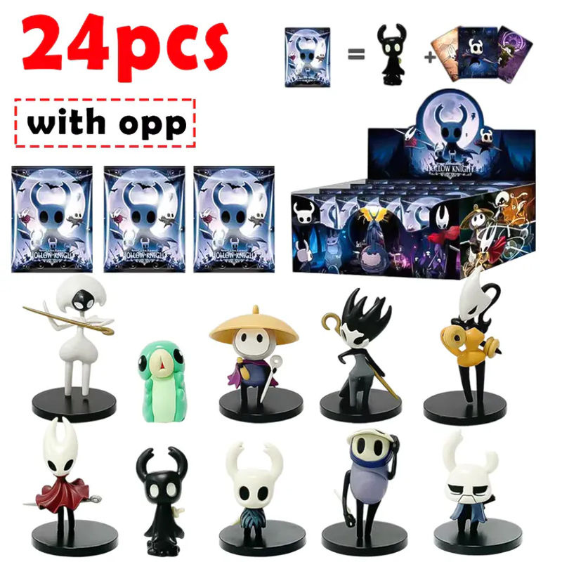 Bandai Hollow Knight Actionfiguren The Knight und Hornet als Sammlermodelle aus Kunststoff, mehrfarbig, Höhe: 8-16 cm - Bild 5