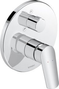Duravit No. 1 Fertigmontageset UP-WA.-EHM mit Umstellventil und 2 Anschlüssen in Chrom - Bild 1