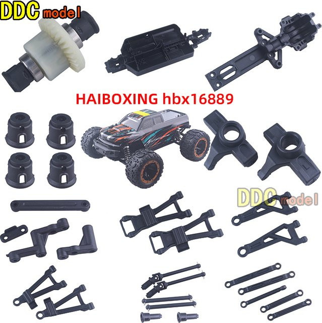 HAIBOXING RC Auto Ersatzteile Upgrade Antriebswelle Differentialgetriebearm Tires 1/16 - Bild 1