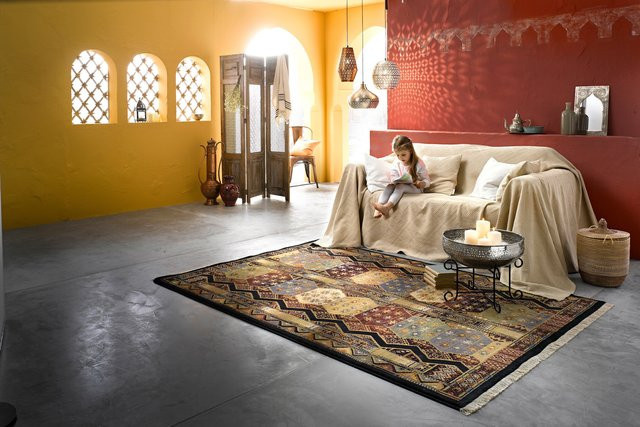 Pereira da Cunha Sofaüberwurf aus 100% Baumwolle in Beige, B/T: 270 x 160 cm - Bild 1