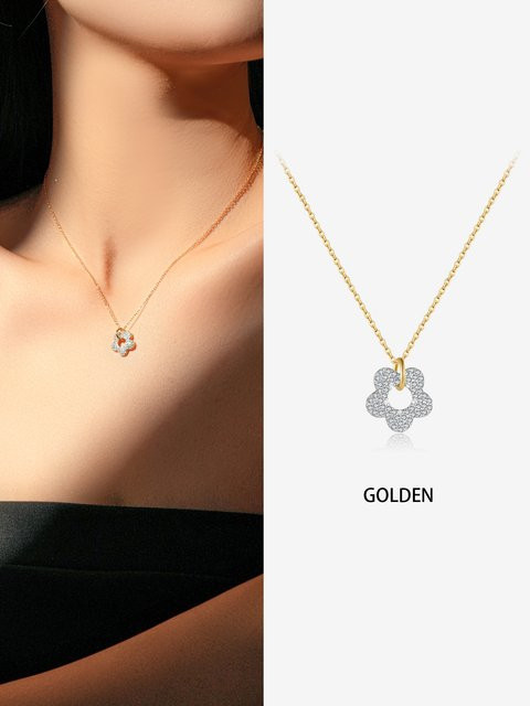 ANDYWEN Halskette 925 Silber, Zirkonia, Damen - Bild 1