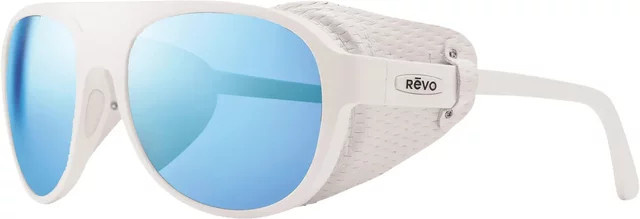 Revo Traverse Sonnenbrille, Wrap, Vollrand, Kunststoff, weiß, Unisex - Bild 1