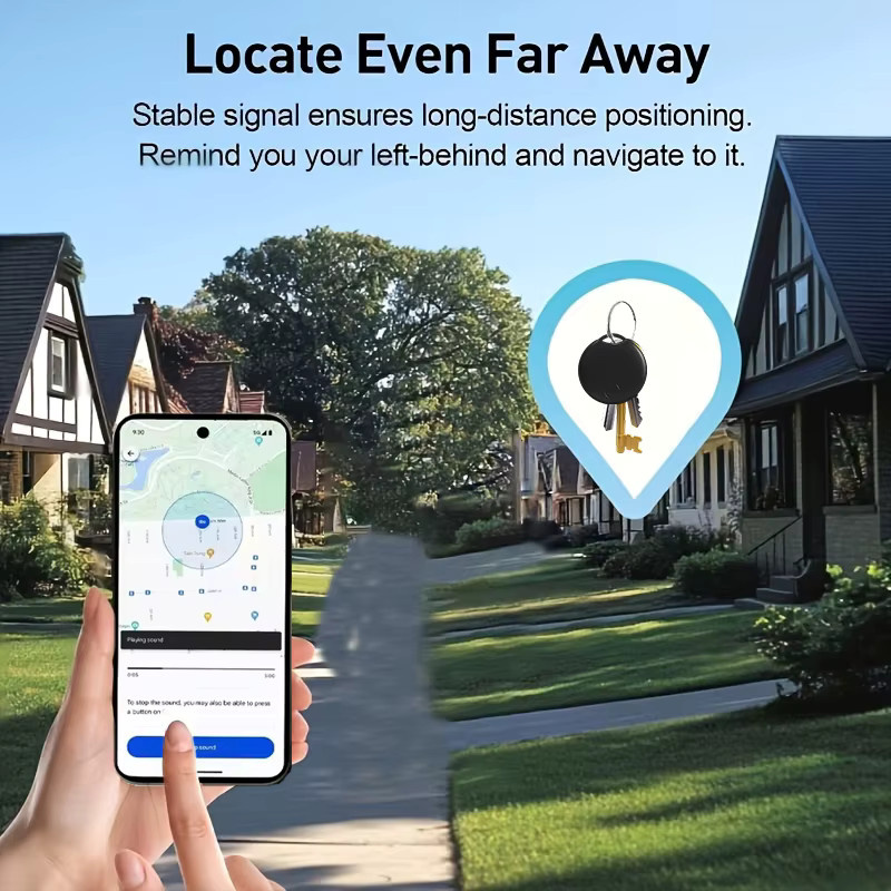 RSH Tracker für Android Smart Tag mit Google Find My Device Unterstützung, Anti-Verlust-Erinnerung und Ton zur Lokalisierung von Schlüsseln und Gepäck - Bild 5