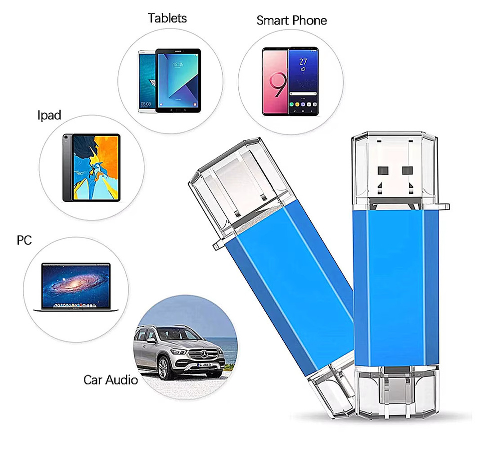 BiNFUL USB-C USB 3.0 OTG Flash Drive mit 512 GB Speicherplatz für iPhone, iPad und Android-Geräte - Bild 4
