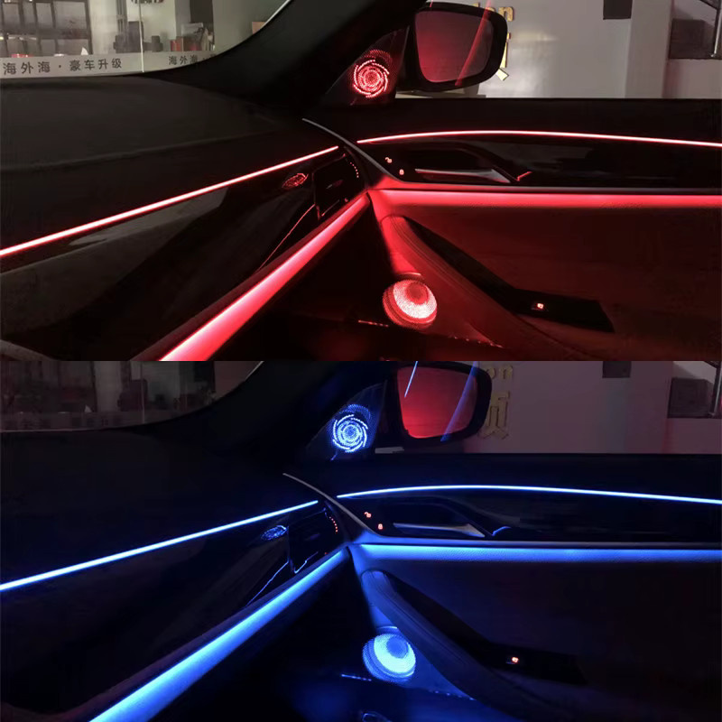 ALOONGACARR LED Lautsprecher Abdeckungen mit Sound für BMW G31 G38 Front Tür Hochtöner Musik Upgrade Kit - Bild 3