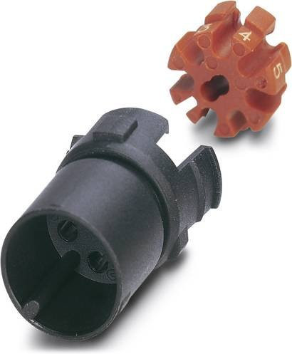 Phoenix Contact 1440928 Sensor-Aktor-Steckverbinder M12 unkonfektioniert, 8 Pol, schwarz - Bild 1